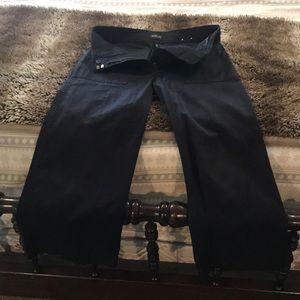 WHBM Wide Leg Cropped Pants